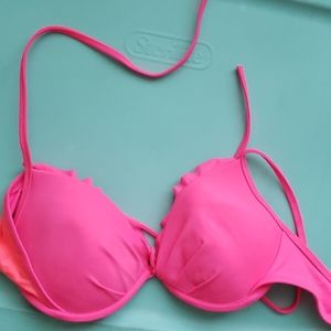 Victoria's secret push up bikini in hot pink 34B